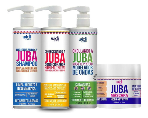 Kit Shampoo , Mascara, Condicionador, Ondulando Juba
