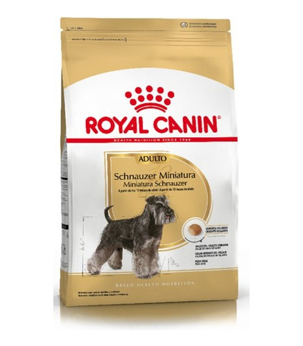 Royal Canin Mini Schnauzer Adulto X 3kg Il Cane Pet Food Z.n