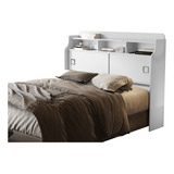 Cabeceira Cama Colchão Box Queen 160 Jessica Cor Branco