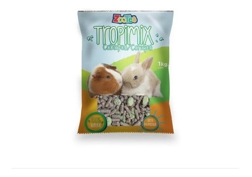 Alimento Balanceado Cobayos Conejo Tropimix Zootec 1 Kg Maxs