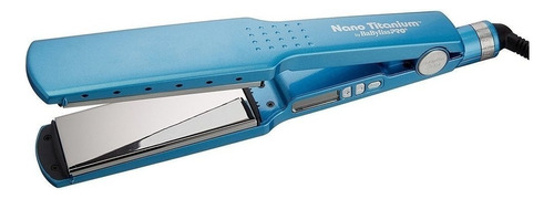 Plancha De Cabello Babylisspro Nano Titanium 2094 Babnt2094t Azul 220v