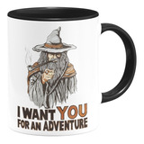 Taza Interior De Color Gandalf Señor De Los Anillos