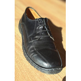 Zapato Cuero Negro De Vestir T38 Made In Chile, Usado