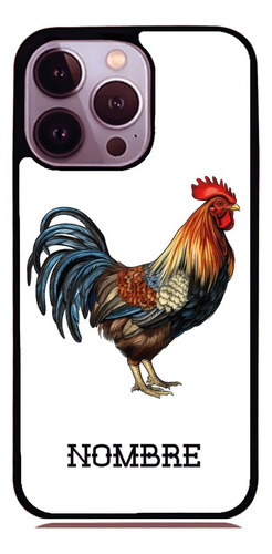 Funda Gallo V1 iPhone Personalizada