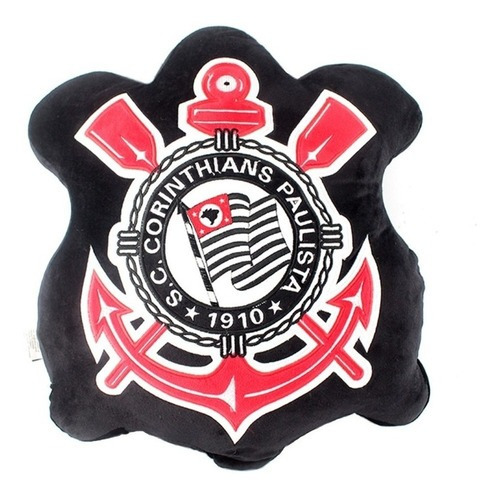 Almofada Escudo Brasão Clube Corinthians Paulista Oficial
