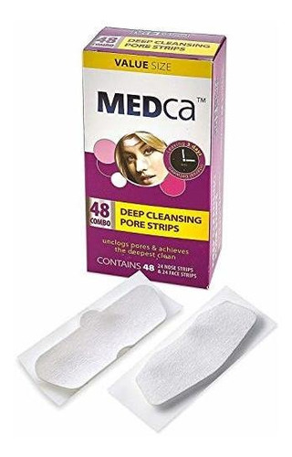 Mascarillas - Medca Deep Cleansing Pore Strips Combo Pack, 4