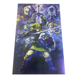 Poster Original Zelda Skyward Sword Foil