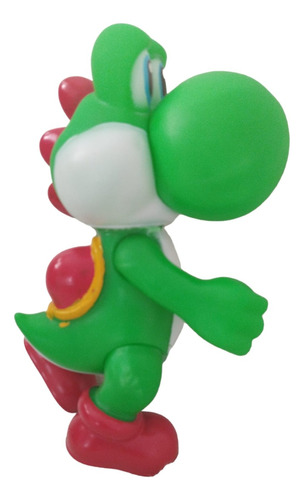 Figura  De Super Mario Bros Yoshi 25 Cms Luz Y Sonidos