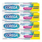 Dental Corega Ultra Crema Sin Sabor 70g 4 Unidades