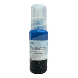 Tinta Compatible Epson T504c Cian L4150 L4160 L6161 504