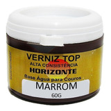 Cera Marrom Creme Pasta Verniz Top Couro Sapato Bota 60g