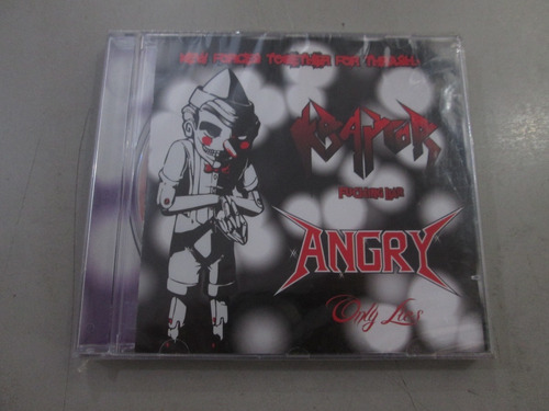 Cd Kraptor/angry - New Forces Together For Trash