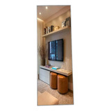Espelho Grande Quarto Sala Banheiro 170x60 Moldura Aluminio