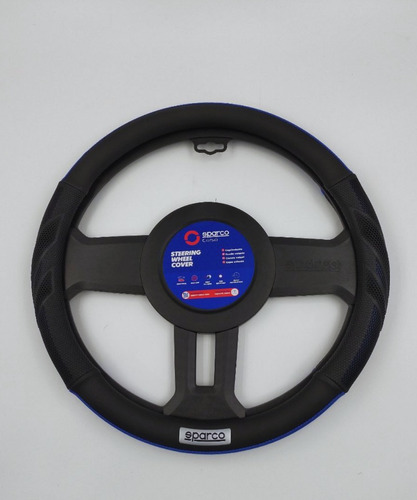 Funda Cubre Volante Sparco Original 38 Cm Fibra Con Goma