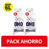 Pack Omo Piel Sensible Líquido Para Diluir 500ml X2