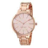 Nuevo Reloj Nine West Para Mujer Acero Inoxidable Original!!