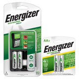 Cargador Energizer Maxi Aa - Aaa Con 4 Pilas Aa 