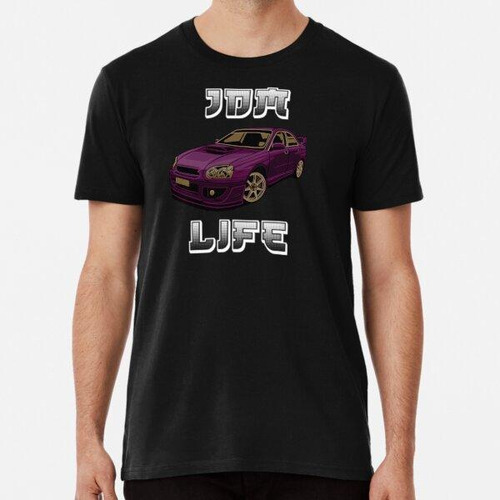 Remera Jdm Life Cars & Drifting Alternate Algodon Premium