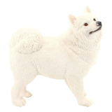 Figuras De Perro Sin Bpa Modelo Samoyedo Para Regalo De