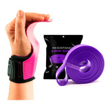 Kit Hand Grip Legacy Skyhill Neo Pink E Super Band Roxo 45kg