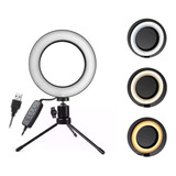 Iluminador Ring Light Celular Luz High Light Iluminação Led