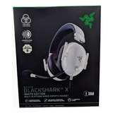 Headset Razer Blackshark V2 X Cableado Blanco Nuevo Sellado