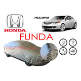 Funda Cubierta Lona Afelpada Cubre Honda Accord 2011-12.