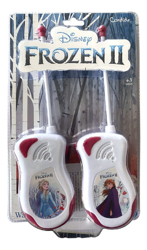 Novo Walkie Talkie Frozen 2 Disney Da Candide 8301