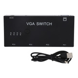 Vga Splitter Switch Box Switcher Convertidor De Vídeo 4 En 1
