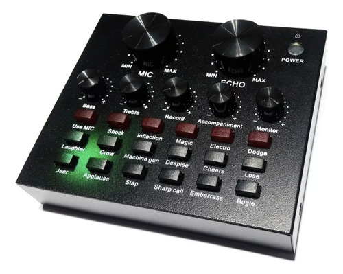 Kit Grabación Micrófono Condenser Placa Sonido Audio Dx-v8