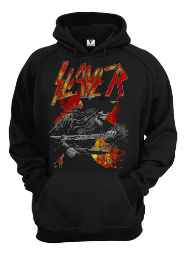 Sudadera Slayer, Unisex Capucha Y Cangurera 07