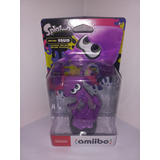 Amiibo Splatoon Inkling Squid Neon Purple Nintendo 