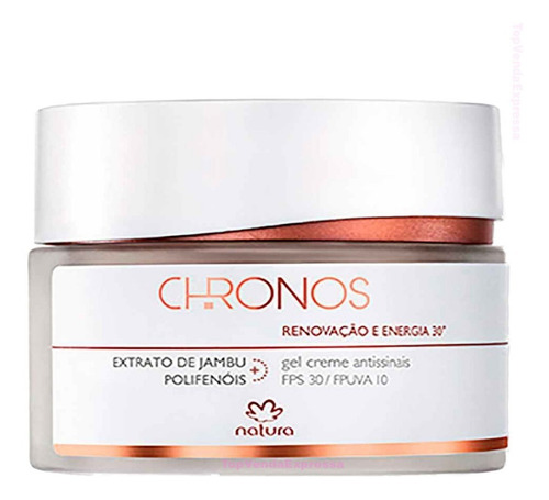 Natura Chronos 30+ Dia Antissinais Fps30 - 40g