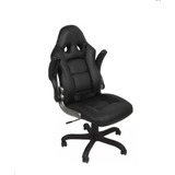 Silla De Escritorio Presidencial Negra Pc Senna Con Brazos