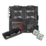 Kit Servidor Dual Xeon X99 D8 Max E5 2683 V3 64gb Ecc Reg