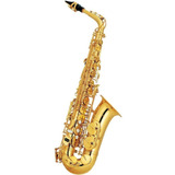 Saxofón Alto Symphonic As-01 Eb Laqueado Color Dorado