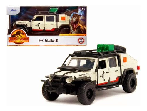 Jeep Gladiator Jurassic Park 1:32 Jada Colección