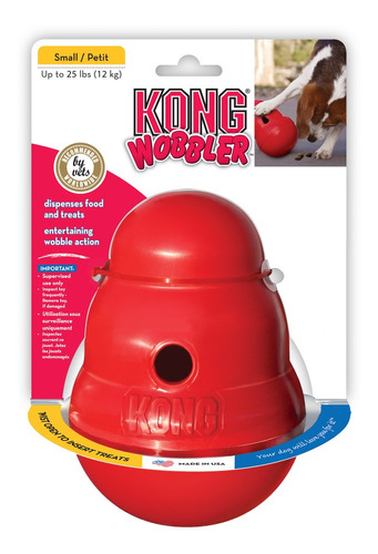 Portapasabocas Kong Wobbler Para Perro