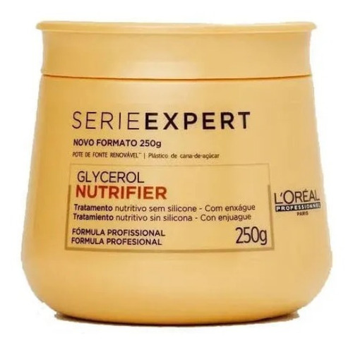 Tratamento Profissional Loreal Nutrifier Mascara 250g