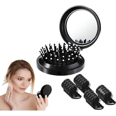 20pcs Espejos De Bolsillo Para Maquillaje Portátil Con Peine | MercadoLibre