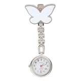 Moda Mariposa Enfermera Clip-on Fob Broche Colgante Reloj De