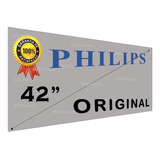 Película 42 Polarizada P/ Tvs Philips Todos Modelos + Brinde