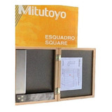 Esquadro De Precisão Base Fio Aço 916-424 Mitutoyo 200x130mm