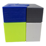 Cubo 4 Colores Juego De Ingenio Impresión 3d Niños Adultos