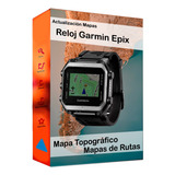 Mapa Topografico Y Carretero Para Reloj Garmin Epix