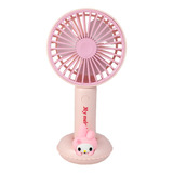 Mini Ventilador Kawaii Portatil Usb Recargable Cute 2807d-14 Color My Melody Rosa