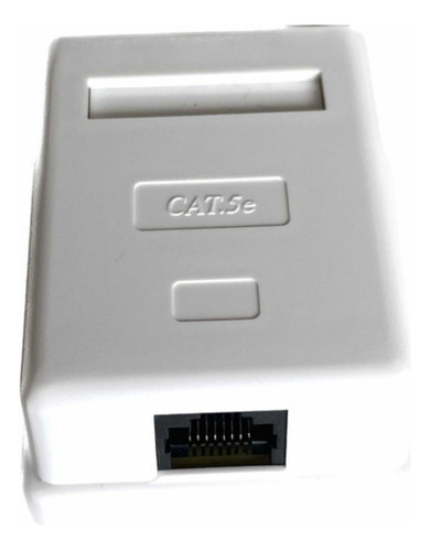 Roseta Rj45 Cat5e Con Modulo X5 Unidades