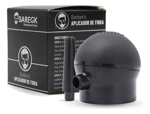 Aplicador De Fibra Capilar Alopecia Cabello Y Barba, Baregk