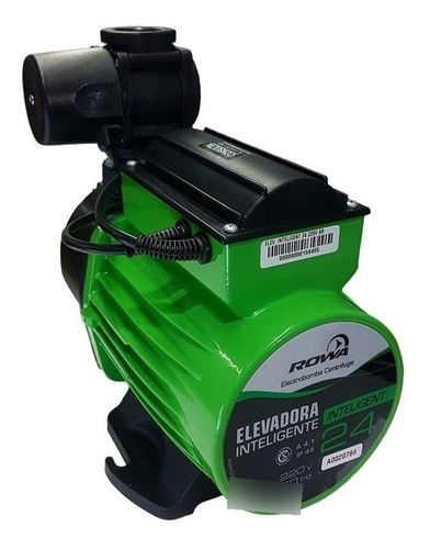 Bomba Centrífuga Elevadora Rowa Inteligent 24 0.5hp 220v Color Verde Fase Eléctrica Monofásica Frecuencia 50 Hz