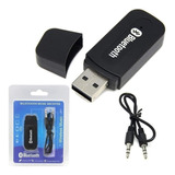 Adaptador Bluetooth P2 Aux Musica Receptor Som Usb Carro